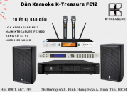 Dàn karaoke gia đình KTreasure FE12 thương hiệu Đức