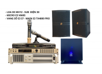 Dàn karaoke gia đình E3 Audio cao cấp 02