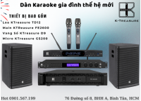 Dàn karaoke gia đình thế hệ mới KTreasure 2025 số 01