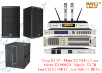 Dàn karaoke gia đình E3 Audio 2023 ( 01 )