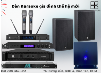 Dàn karaoke gia đình KTreasure 2026 số 02 với loa CS12