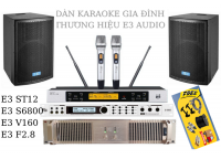 Dàn karaoke gia đình E3 Audio được yêu thích