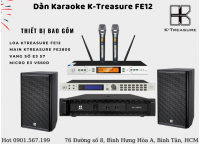 Dàn karaoke gia đình KTreasure FE12 thương hiệu Đức
