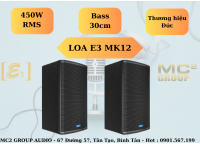 Loa E3 MK12 trelbe hay bass khỏe