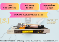 Micro E3 V160 Hát karaoke đời mới 2024