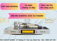 Micro E3 V660D Chuyên cho karaoke