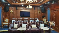 Lắp đặt trọn gói phòng giải trí gia đình cao cấp kết hợp xem phim, hát karaoke tại Biệt Thự siêu to khổng lồ, Quận 7, Hồ Chí Minh