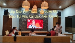 Lắp đặt dàn karaoke gia đình Vip 80 triệu tại Cai Lậy, Tiền Giang