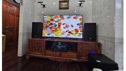 Lắp đặt bộ dàn karaoke K-Treasure trọn gói cho chị khách ở khu Thảo Điền Quân 2