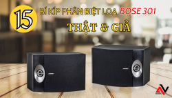 15 Bí kíp phân biệt loa Bose 301 thật và giả dễ như chơi