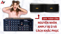 Một số nguyên nhân khiến amply bị ù và cách khắc phục