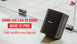 Đánh giá loa di động Bose S1 Pro: Chiếc loa all-in-one đáng giá