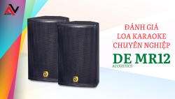 Đánh giá loa karaoke chuyên nghiệp DE MR12 nhập khẩu