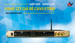 Đánh giá vang cơ giá rẻ CAVS F7000: Tất cả trong một chỉ với 3 triệu đồng?