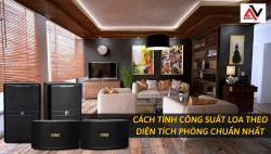 Hướng dẫn cách tính công suất loa karaoke theo diện tích phòng
