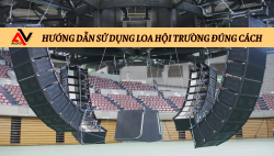 Hướng dẫn sử dụng loa hội trường đúng cách, bền lâu