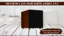 Khám phá loa sub Jamo J12, âm trầm sống động đến từ Đan Mạch