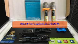 Micro giá rẻ Shure UGX10ii cho giọng hát sáng trong và sáng hơn