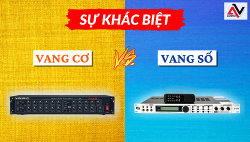 So sánh sự khác biệt giữa vang cơ và vang số karaoke