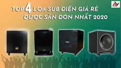 TOP 4 loa sub điện giá rẻ được săn đón nhất 2020