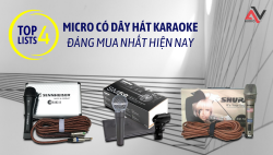 TOP 4 micro có dây hát karaoke đáng mua nhất hiện nay