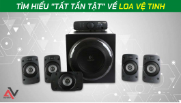 Tìm hiểu về loa vệ tinh: Khái niệm, chất liệu, phân loại, cách chọn loa