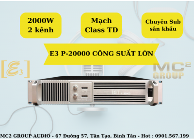 Main E3 P20000 Chuyên đánh sub công suất lớn