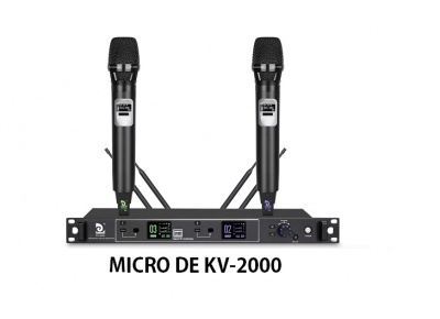 Micro DE KV2000 chuyên sự kiện, hát với nhau
