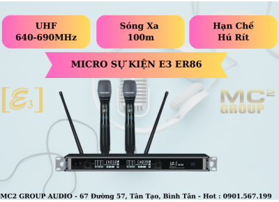 Micro E3 ER86 sóng xa 