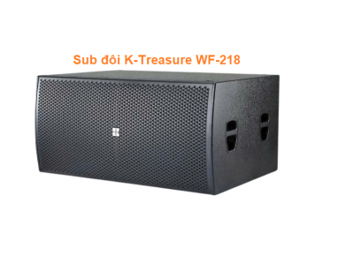 Sub đôi KTreasure WF218 uy lực lớn 2400w