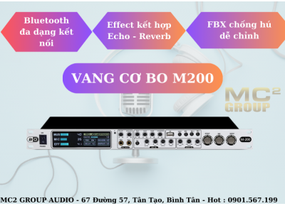 Vang cơ BO M200 hát hay chỉnh dễ