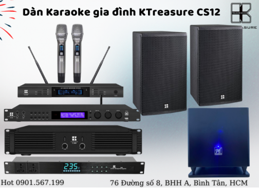 Dàn karaoke gia đình KTreasure CS12