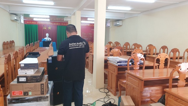 lắp đăt âm thanh hội trường 