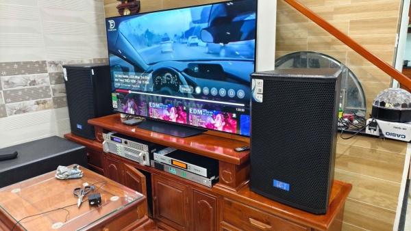 lăp đặt dàn karaoke gia đình tại bình tân