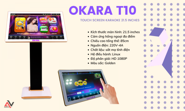 man hinh cam ung okara 22 inch