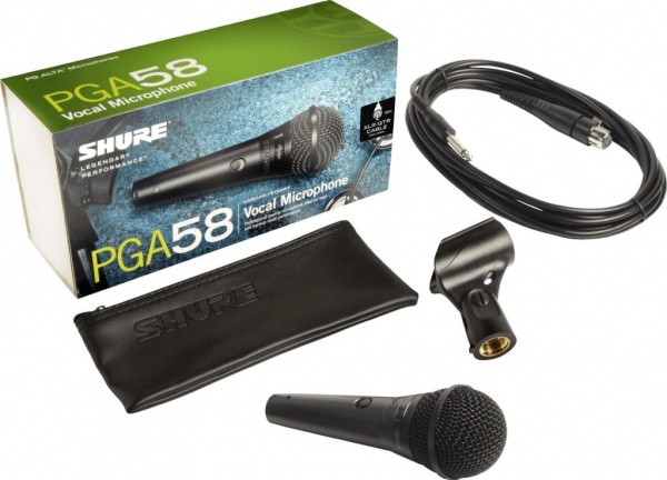 micro có dây shure PGA58 QTR