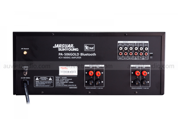 Amply-karaoke-Jarguar-PA-506-Gold-Bluetooth-Komi-chinh-hang