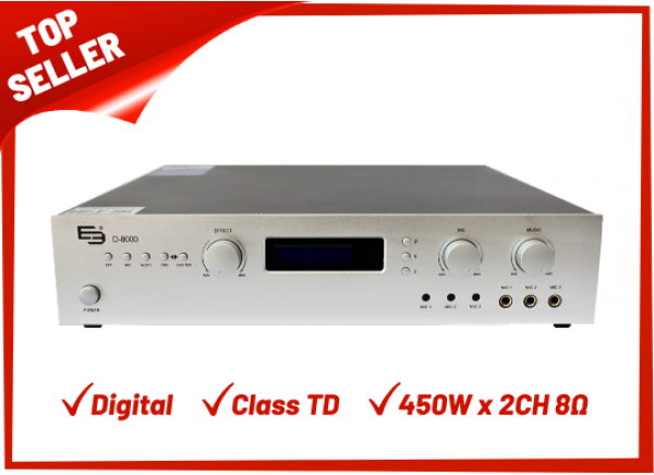 Amply Kỹ Thuật Số E3 D8000