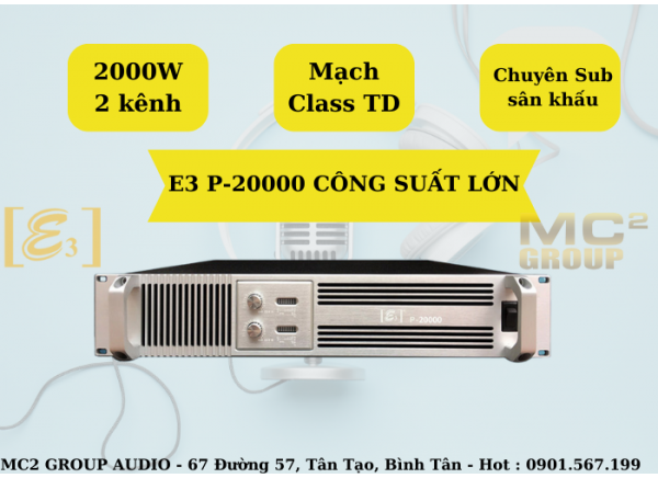 Main E3 P20000 Chuyên đánh sub công suất lớn