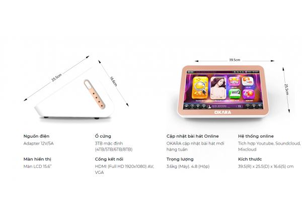 Đầu Okara H10 3TB