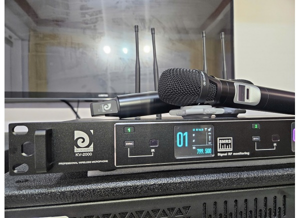 Micro DE KV2000 chuyên sự kiện, hát với nhau