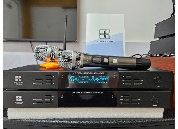 Micro KTreasure GS600 chuyên karaoke trong nhà