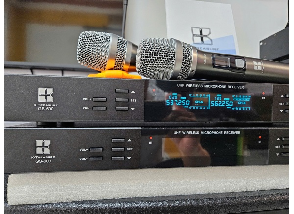 Micro KTreasure GS600 chuyên karaoke trong nhà