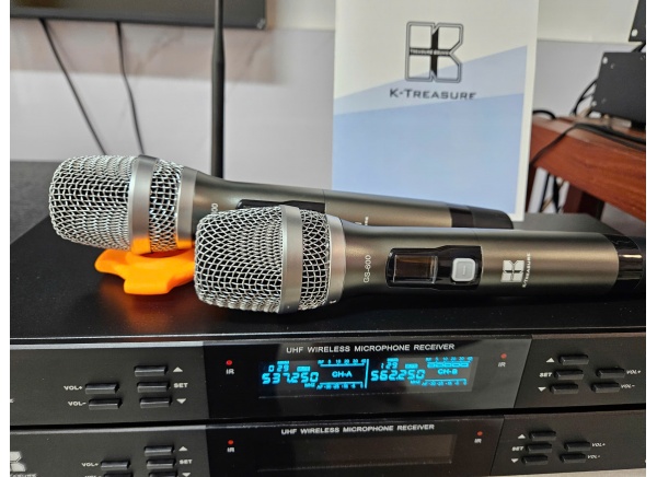 Micro KTreasure GS600 chuyên karaoke trong nhà
