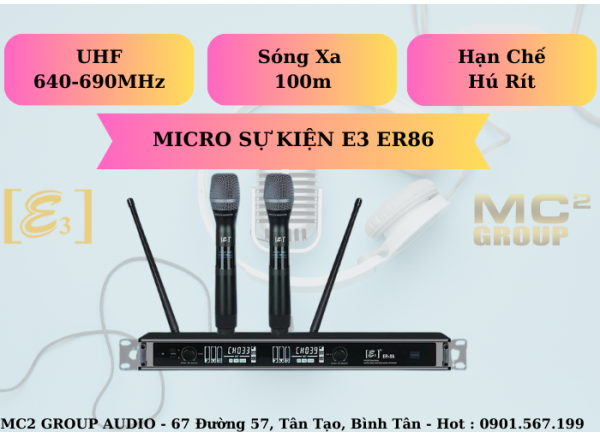 Micro E3 ER86 sóng xa 