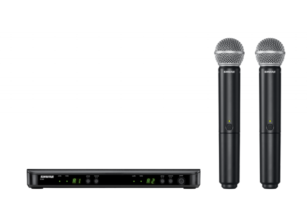 Micro Shure BLX288A/SM58