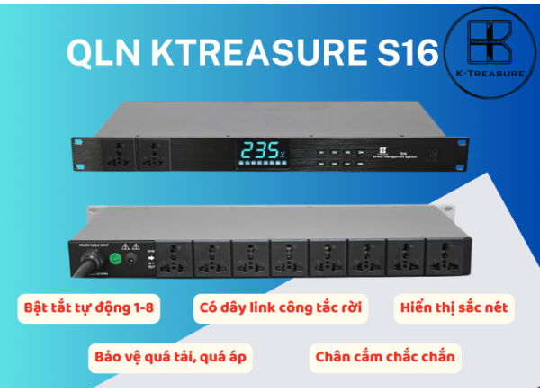 Quản lý nguồn KTreasure S16