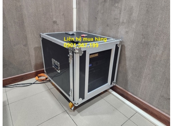Tủ máy âm thanh 10U viền bo nhôm