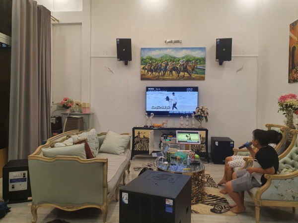dàn karaoke gia đình vip 120trieu tại long an