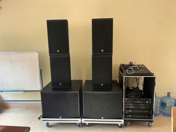 âm thanh ngoài trời cho trường học